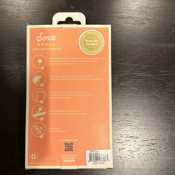 Sonix Checkmate Gold/Brown iPhone 14 Pro Case - Picture 2 of 4